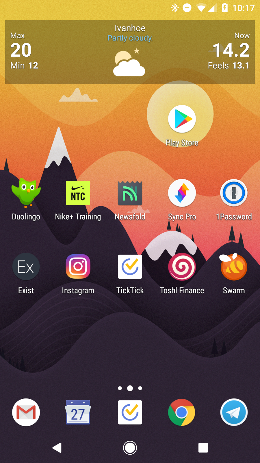 Homescreen