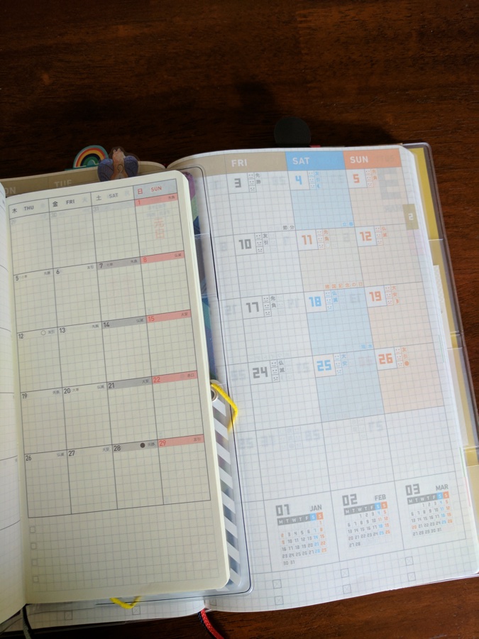 Hobonichi Weeks pages