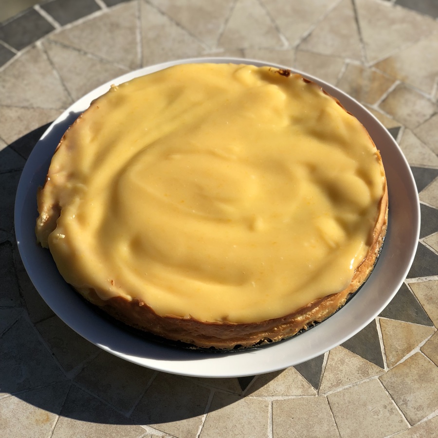 Lemon cheesecake