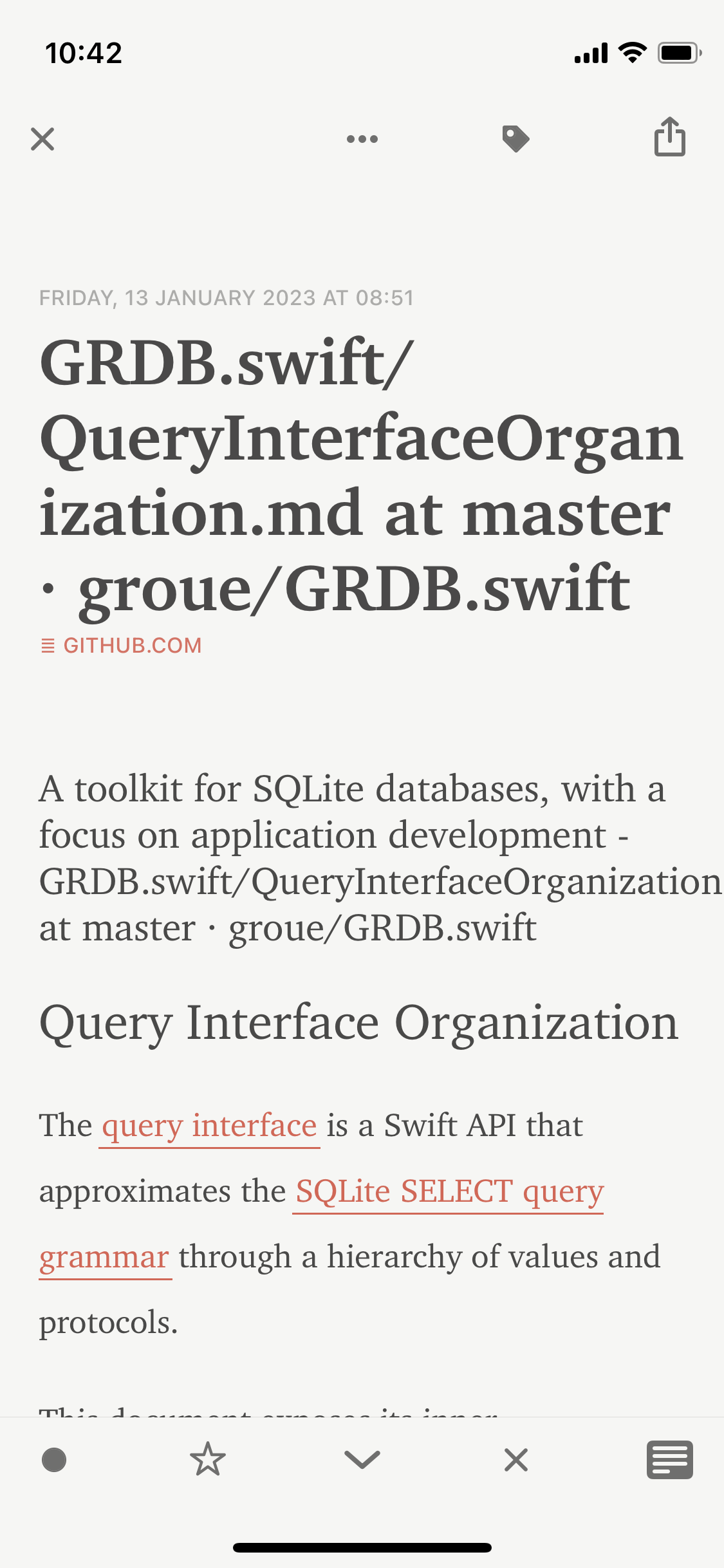 Reeder had no trouble parsing or rendering this article.
