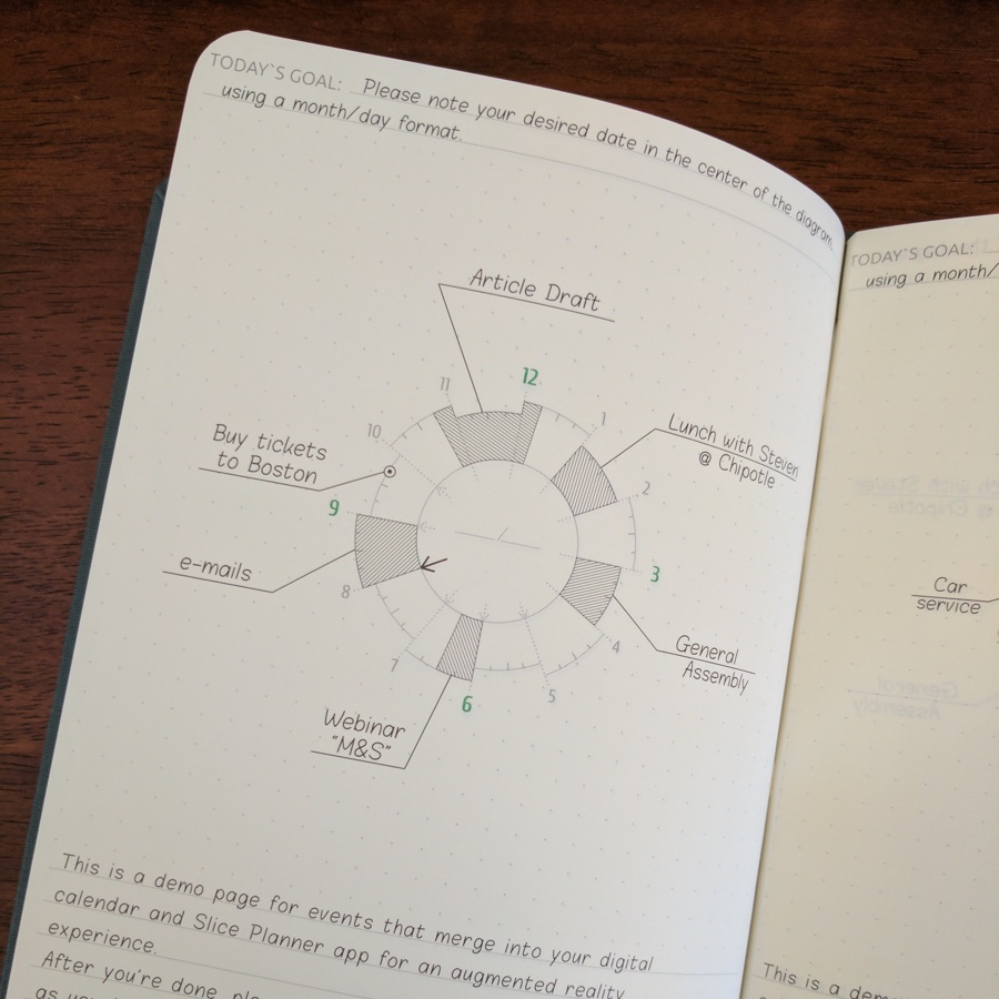 Slice Planner time wheel